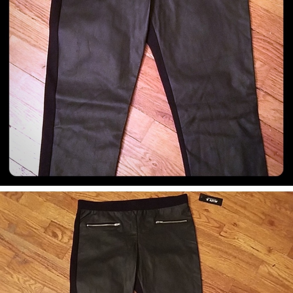 Allen B by  Allen Schwartz, faux leather leggings brand new with tags